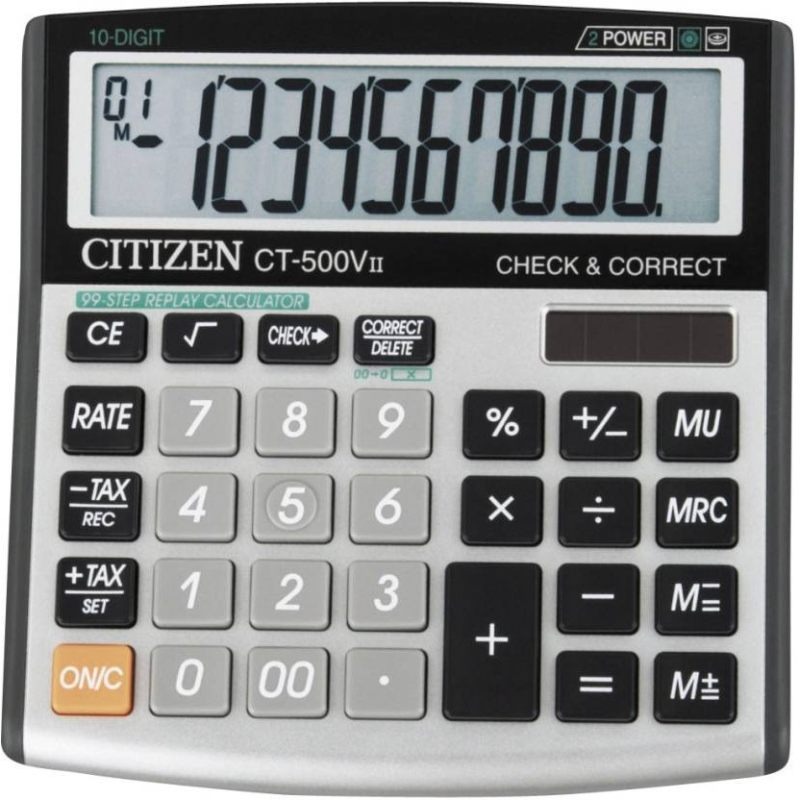 ماشین حساب سیتیزن مدل CT-500VII