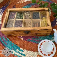 باکس دمنوش تمام چوب طبیعی (ارسال رایگان)