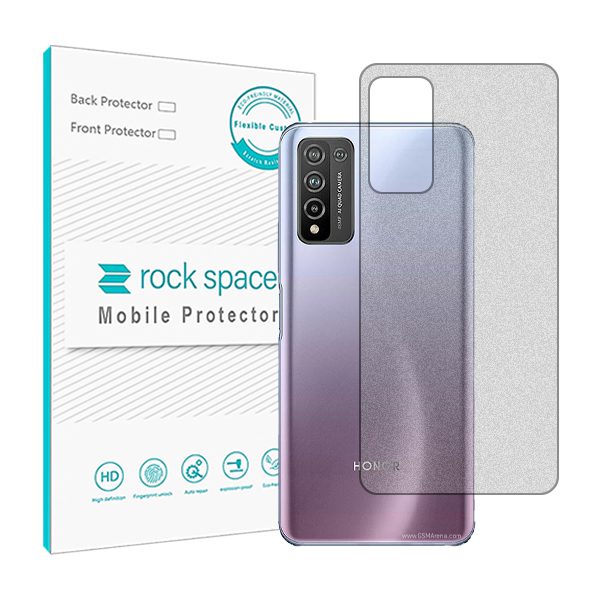 گلس محافظ پشت گوشی آنر 10x Lite مدل نانو هیدروژل مات برند راک اسپیس کد S