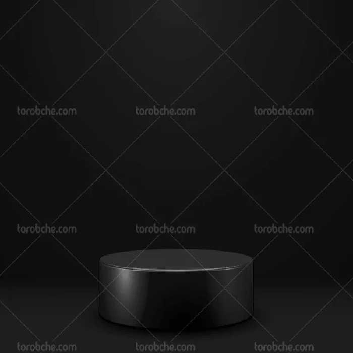 وکتور بک استیج مشکی | گرافیک با طعم تربچه