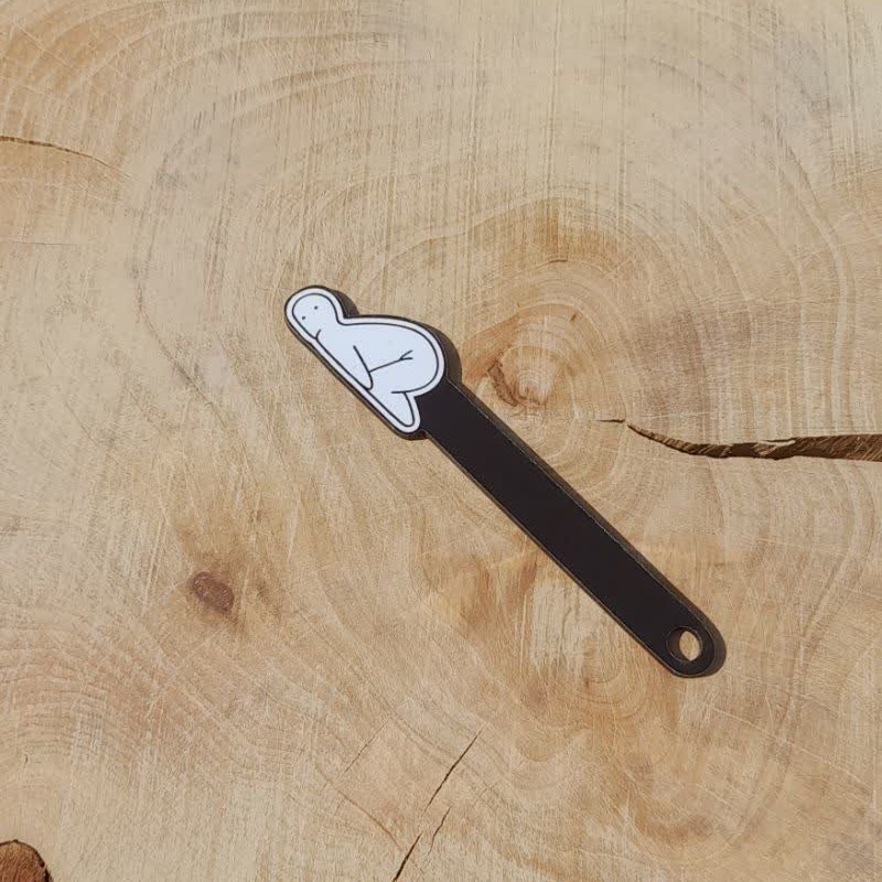 نشانگر کتاب طرح تنبل (بوک مارک)