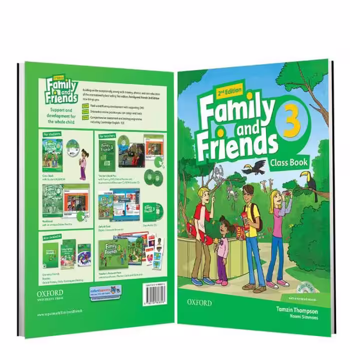 Family and Friends 2nd 3 Student work CD