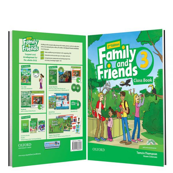 Family and Friends 2nd 3 Student work CD