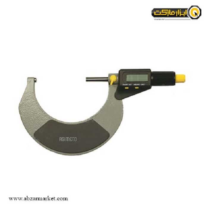 میکرومتر آسیمتو دیجیتال خارج سنج 100-75 میلی متر مدل 0-04-116