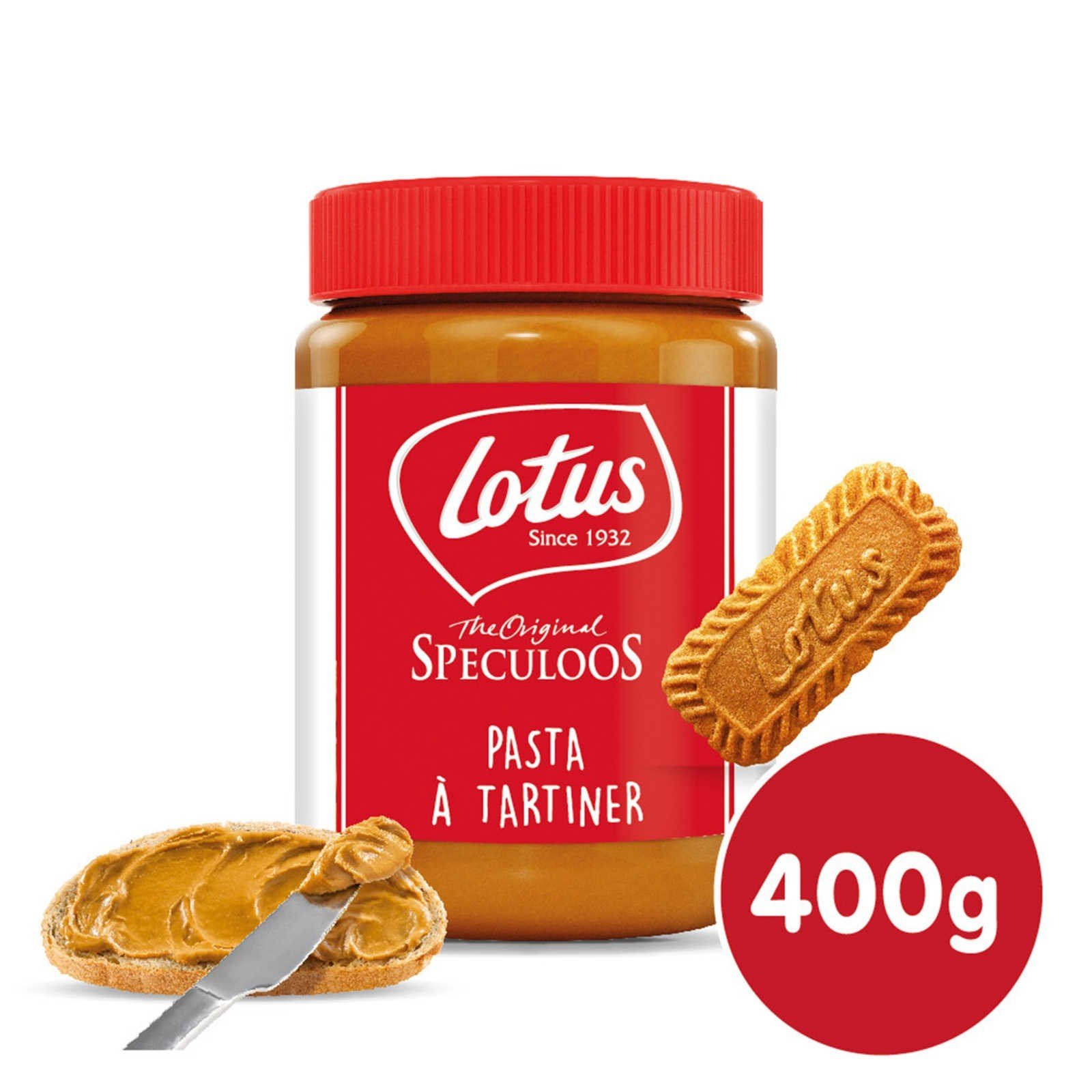 کرم بیسکویت لوتوس 400 گرم