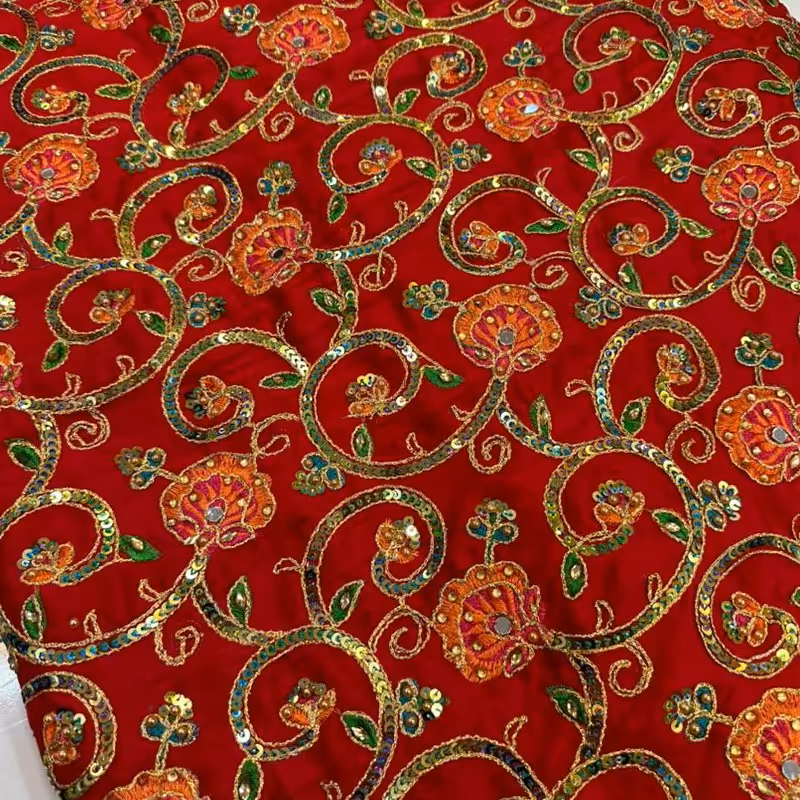 پارچه ساتن مجلسی بندری بلوچی