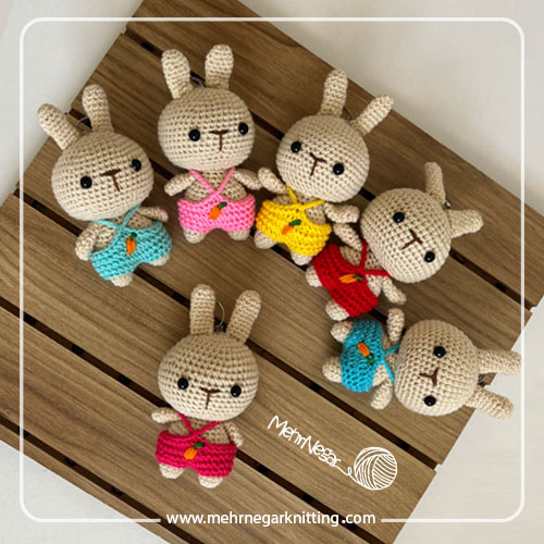 سرکلیدی خرگوش پیشبندی هویجدار