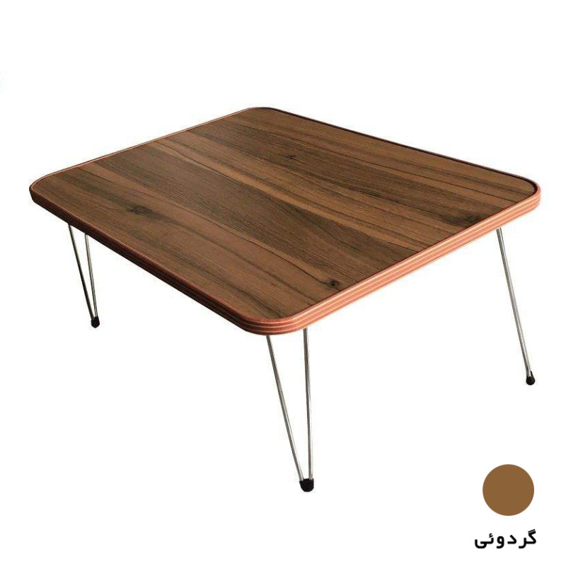میز تحریر تاشو طرح چوب 60*43 متوسط پارس