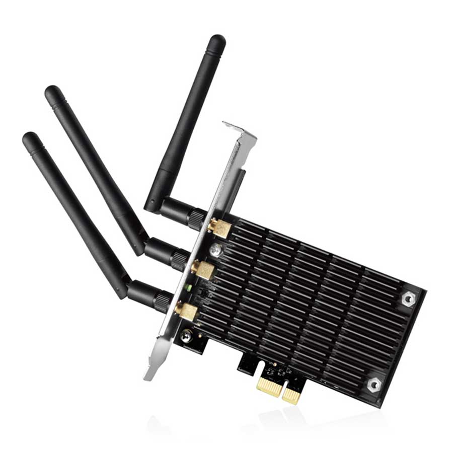 قیمت و خرید کارت شبکه بی‌سیم و دوباند AC1900 تی پی لینک مدل Archer T9E | یاس ارتباط