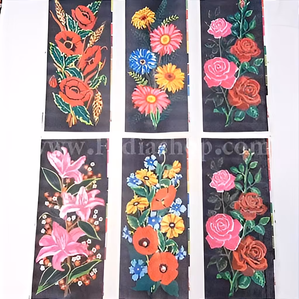کوبلن طرح گل