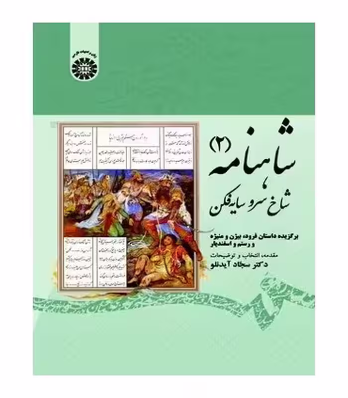 کتاب شاهنامه 2 شاخ سرو سایه فکن
