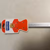 اچار یکسر تخت یکسر رینگی 19 میلی مترجغجغه ای simond 

