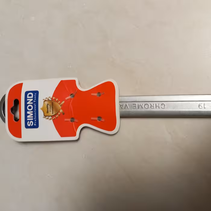 اچار یکسر تخت یکسر رینگی 19 میلی مترجغجغه ای simond 

