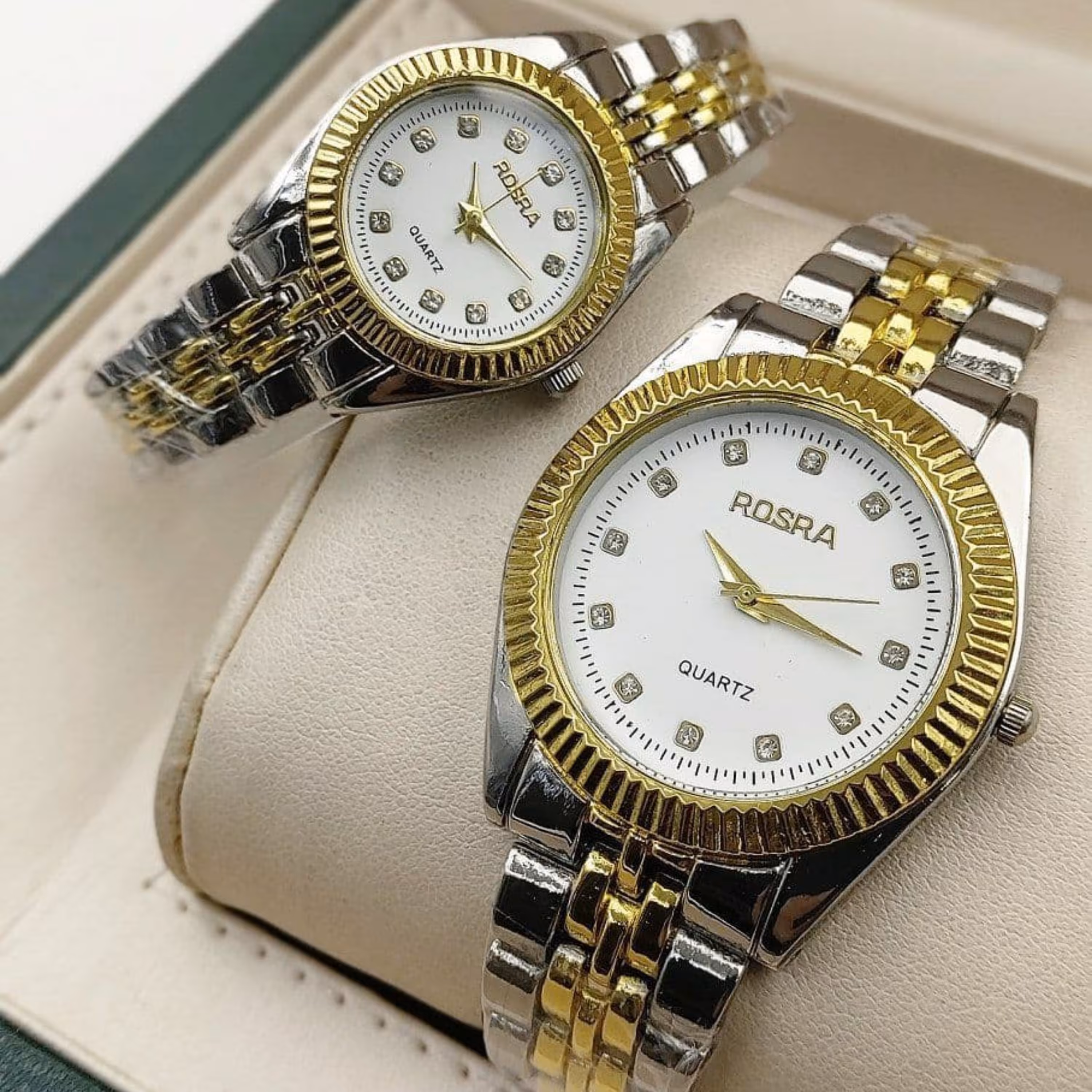 ست ساعت مردانه و زنانه طرح رولکس 