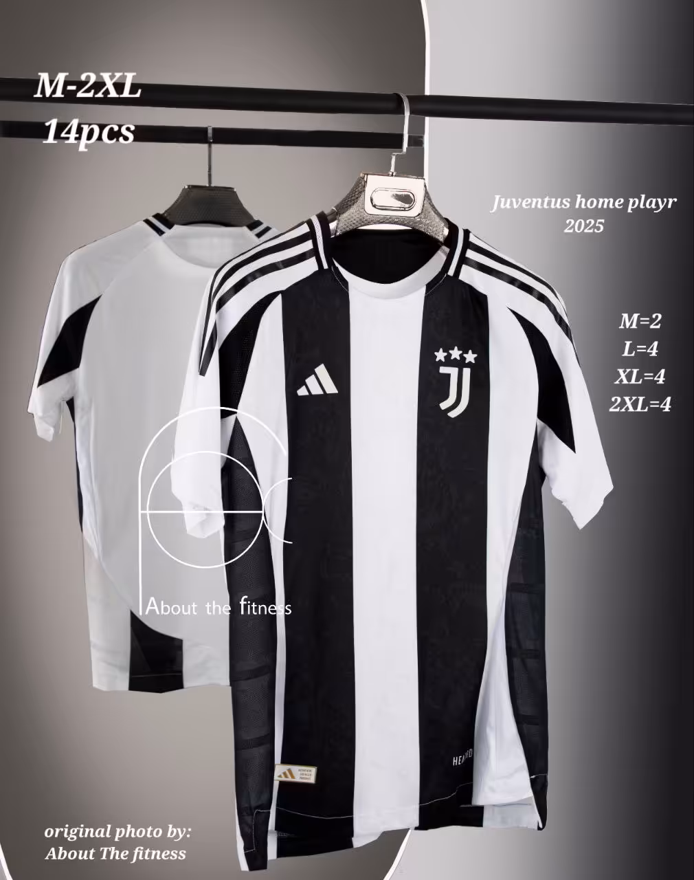 کیت اول یوونتوس 2024-2025 ورژن پلیر (بازیکن)