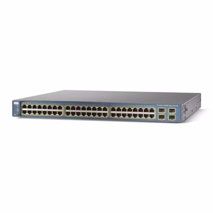 قیمت و خرید سوييچ 48 پورت سیسکو مدل WS-C3560G-48PS-S | یاس ارتباط