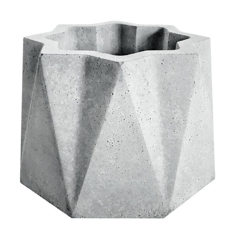 گلدان مدل H-PL-03 آبی