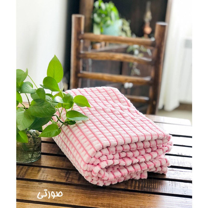 پتو مسافرتی وشال مبل مدل حبه ای درابعاد 200در240سانتی متر