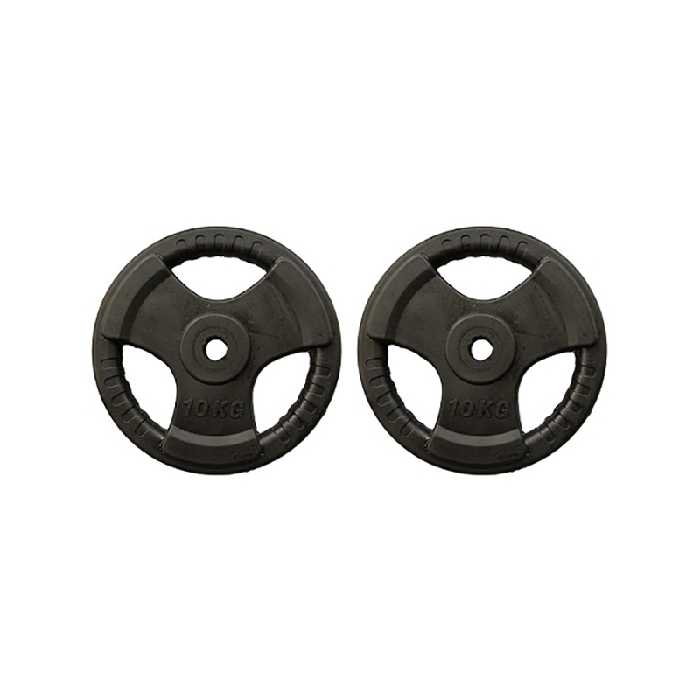 وزنه صفحه هالتر فرمانی 10 کیلوگرمی رکورد بسته دوعددی