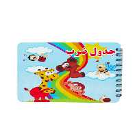 کارت آموزشی فنری بزرگ اعداد و جدول ضرب (12 عددی)