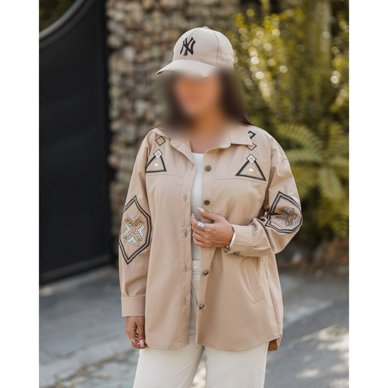 مانتو زنانه طرحدار جنس کتان زارا درجه یک