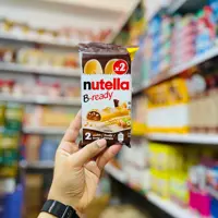 بیسکوییت شکلات نوتلا بی ردی بسته دو عددی