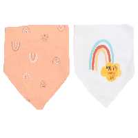 پیشبند دستمال گردنی حوله ای نوزادی londony baby لاندونی بیبی