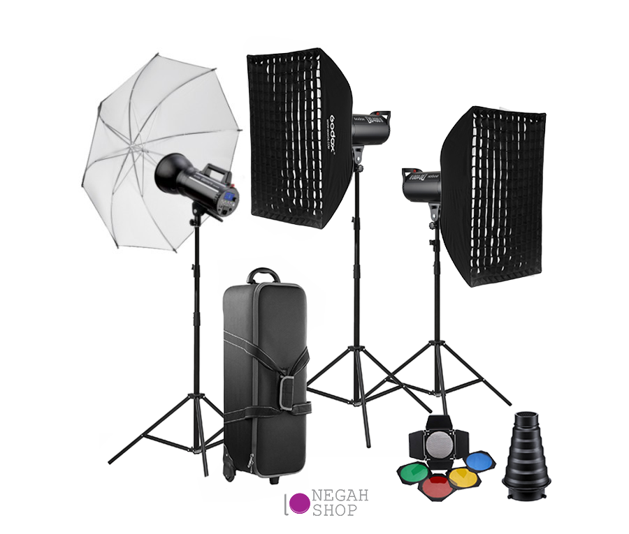 کیت کامل فلاش استودیویی Godox DS-400 II