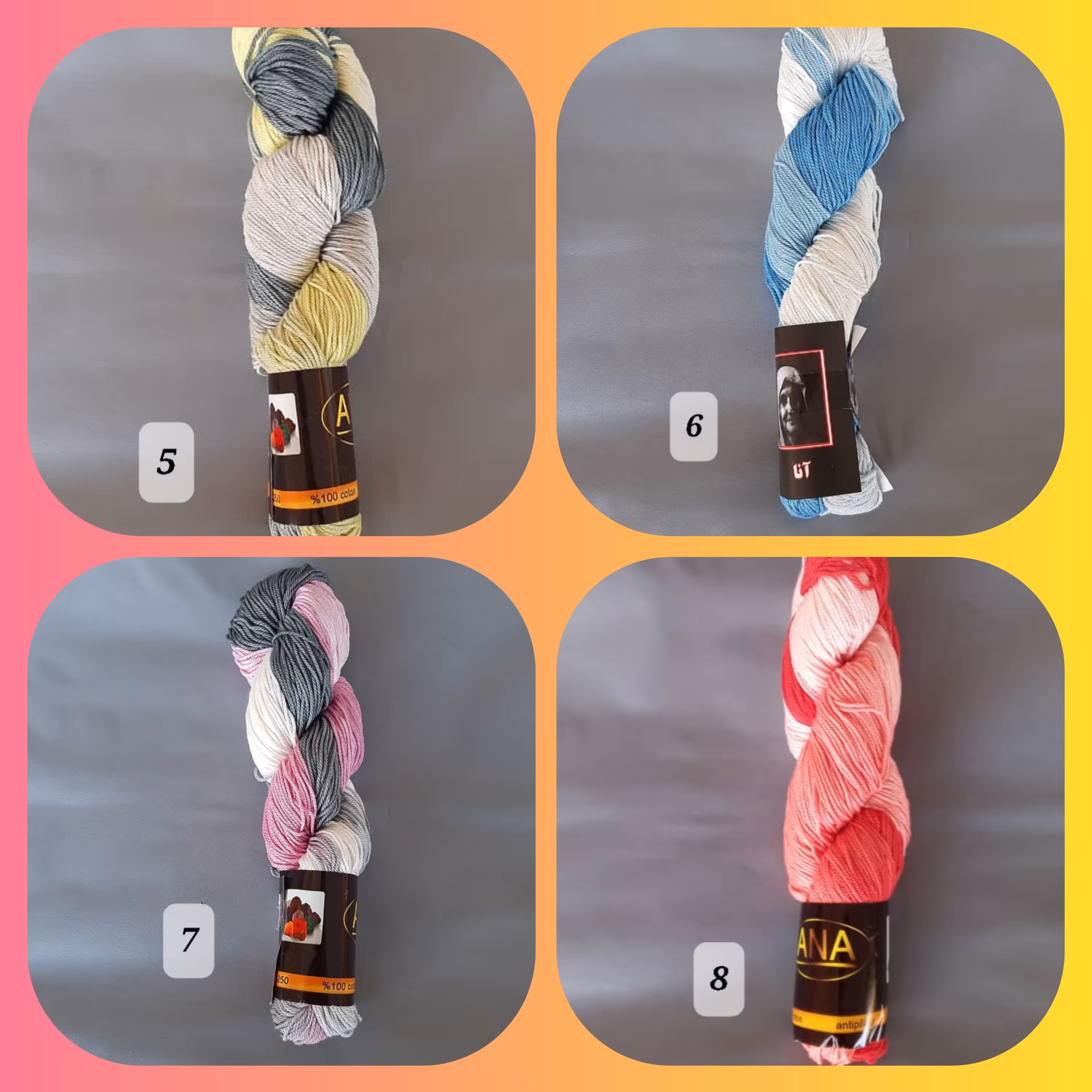 نخ مرسریزه بامبو اسپورت 100 گرمی، متراژ 300 متر