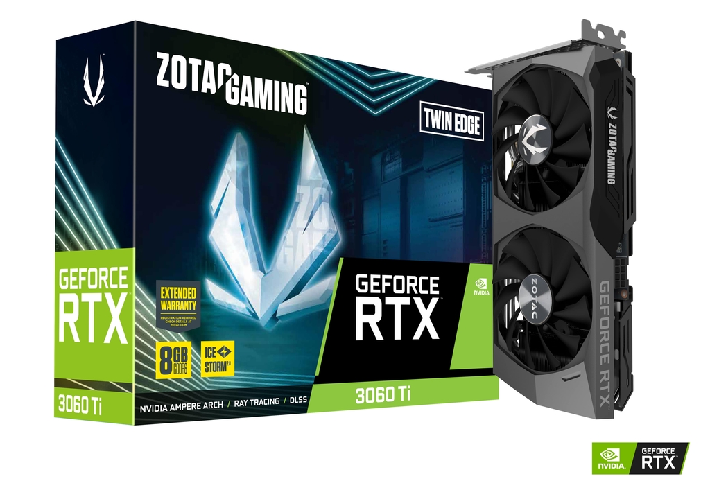 کارت گرافیک زوتاک مدل GAMING GeForce RTX 3060 Ti 8GB Twin Edge LHR