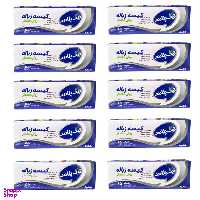 کیسه زباله تیک پلاس مدل رولی معطر 10 بسته 15 عددی