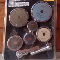 ست 8 عددی فرز اره ای فرز مینیاتوری و حکاکی