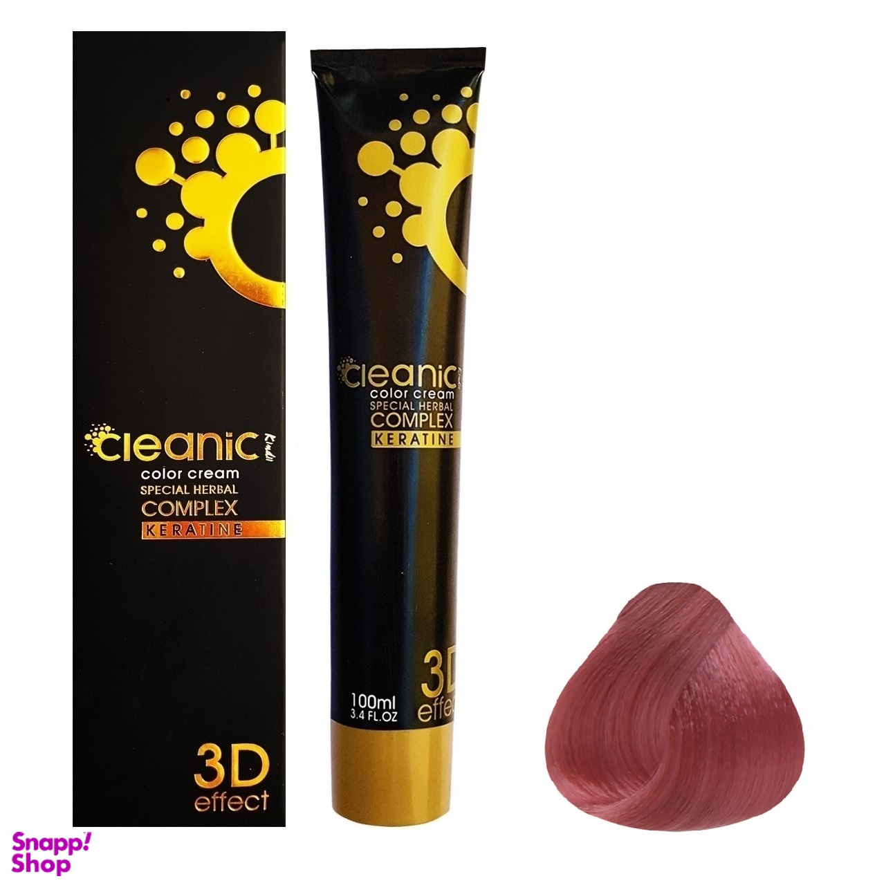 رنگ مو کلینیک کیندی (Cleanic Kindii) شماره 507 رنگ صورتی کوارتز حجم 100 میلی‌ لیتر