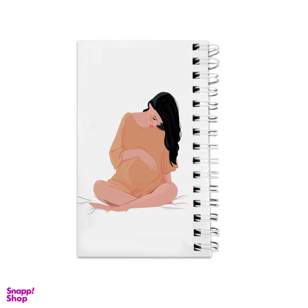 دفترچه یادداشت مدل to do list طرح مادر باردار کد 64985