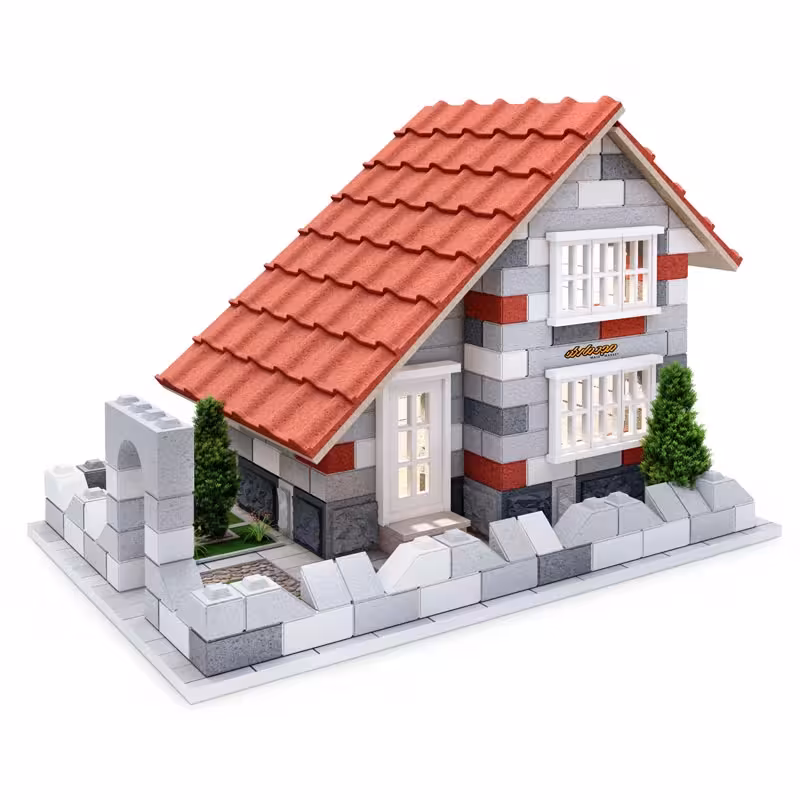 ماکت ویلا دو طبقه مینیاتوری اشل