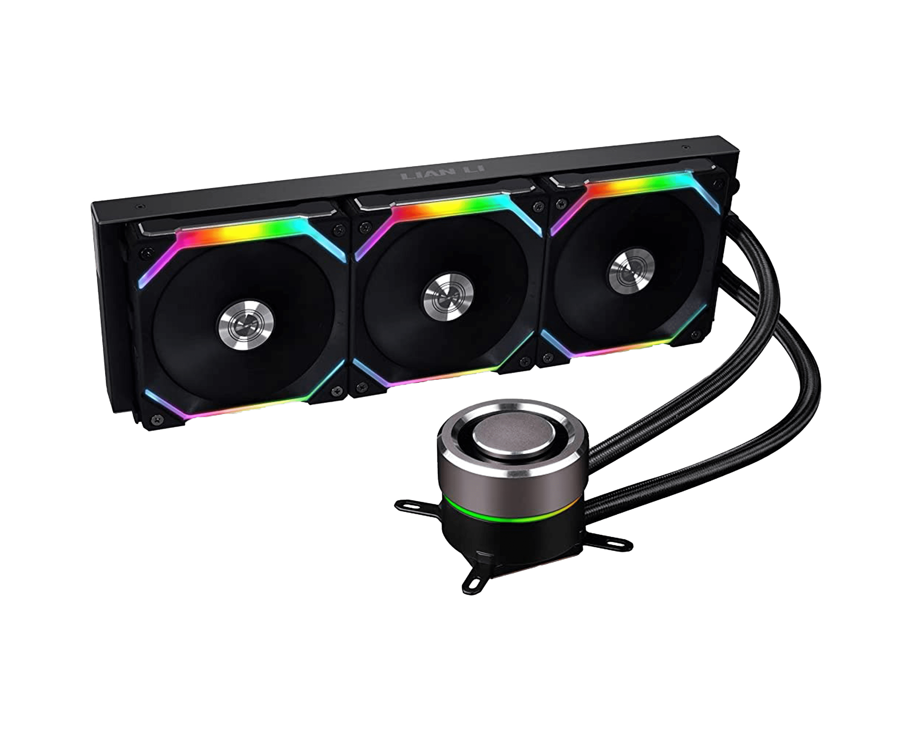 خنک کننده مایع پردازنده لیان لی Galahad 360 Uni Fan SL Edition ARGB Black