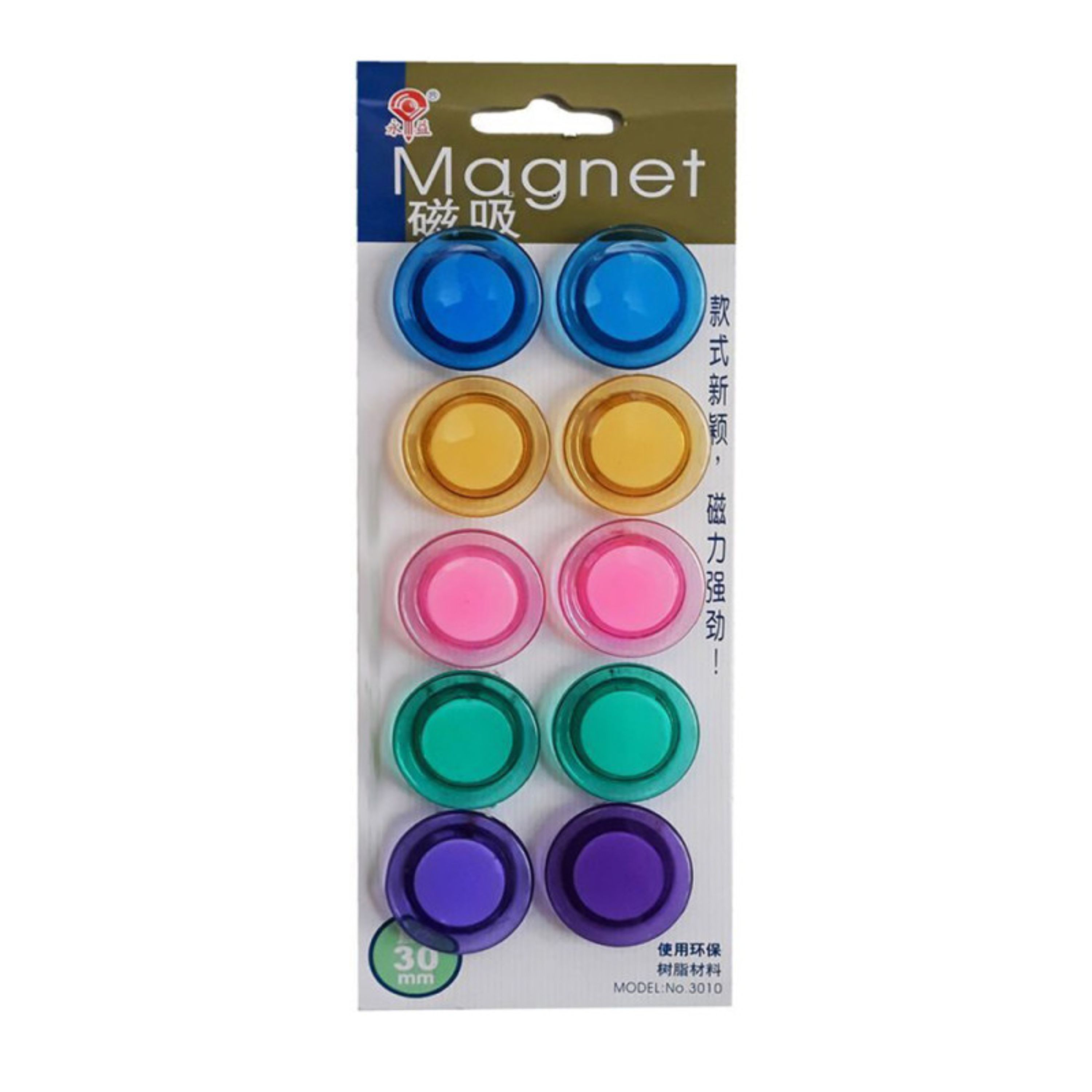 مگنت مدل MGN01 کد 43321 بسته 10 عددی