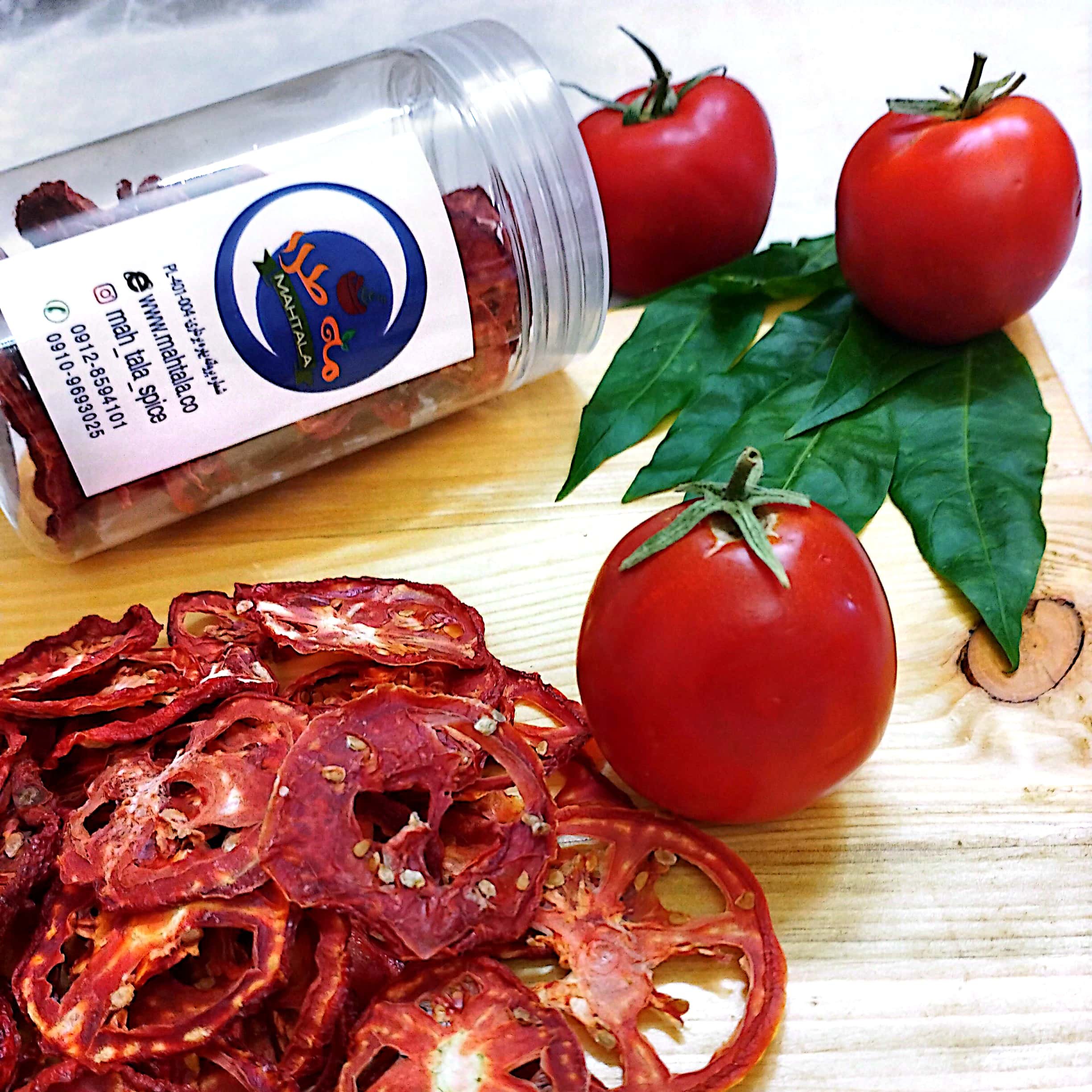 اسلایس گوجه خشک 70گرمی