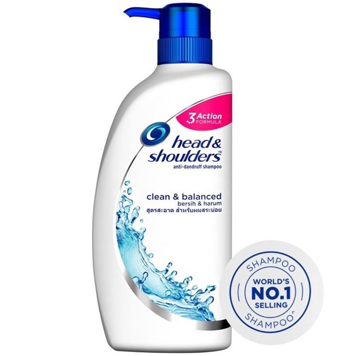 شامپو ضد شوره کلاسیک هد اند شولدرز پمپی مدل Classic Clean حجم 480 میلی لیتر