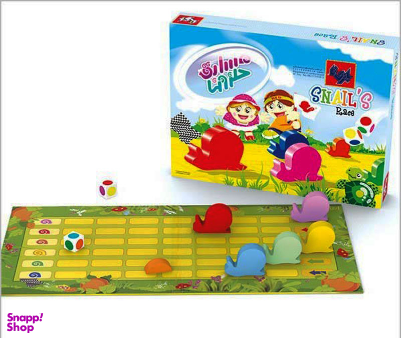 بازی فکری بازی تا (Bazita) مدل مسابقه حلزون ها