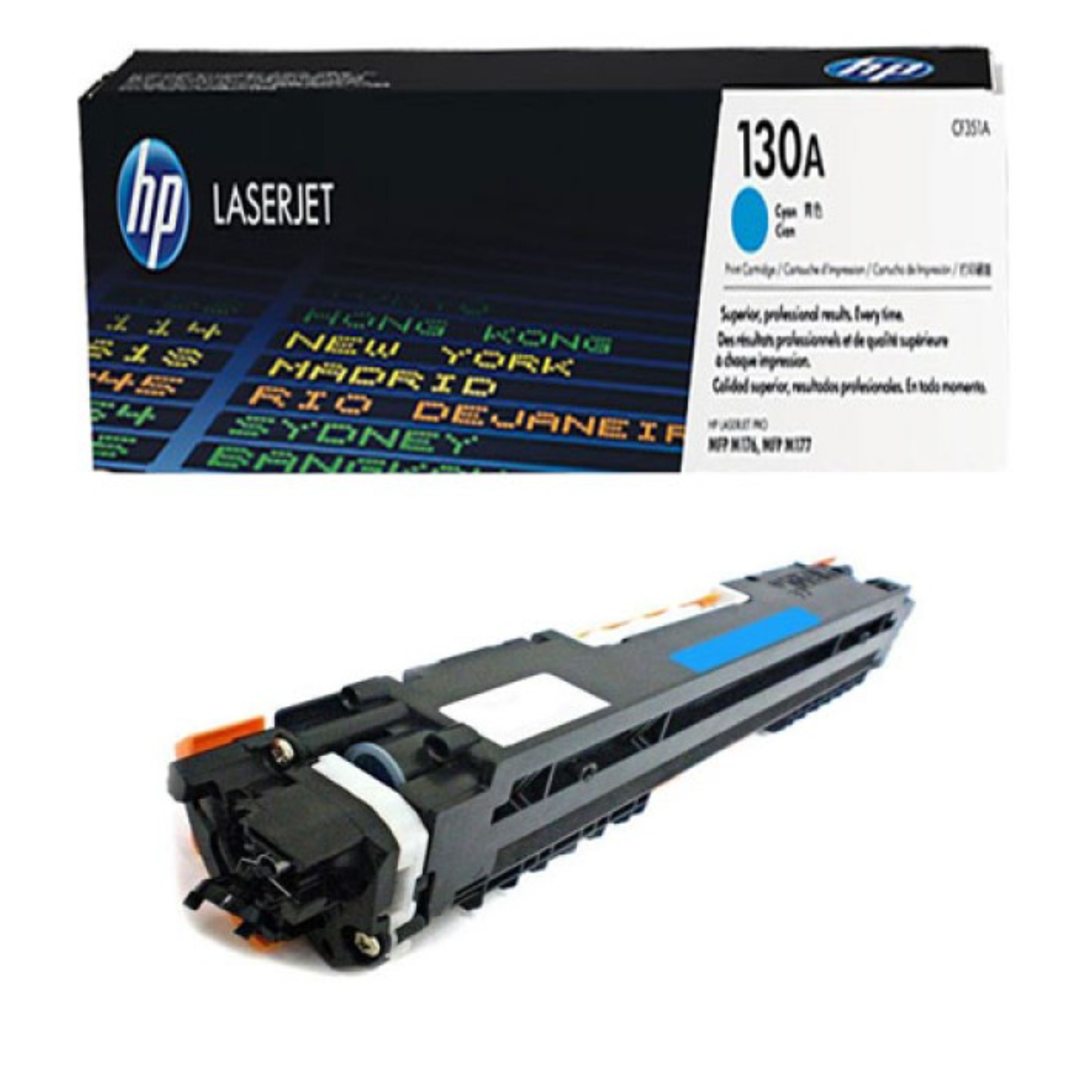 کارتریج تونر لیزری آبی اچ پی HP 130A(با ضمانت و گارانتی)