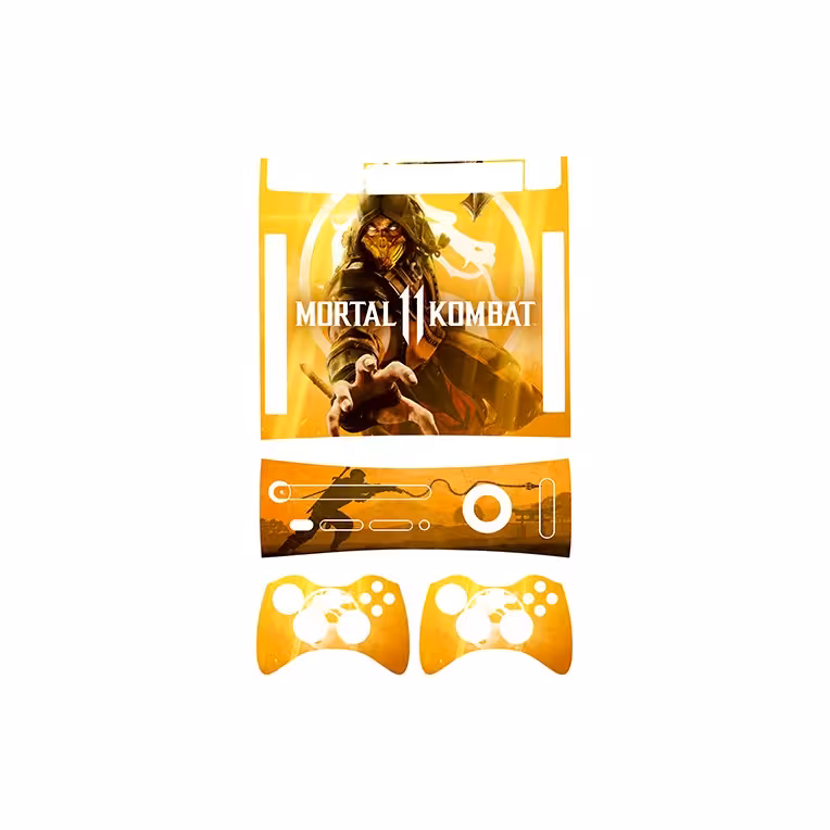 اسکین(برچسب)Xbox 360 آرکید -طرح mortal kombat-مدل آرکید-کدs1-سفارشی