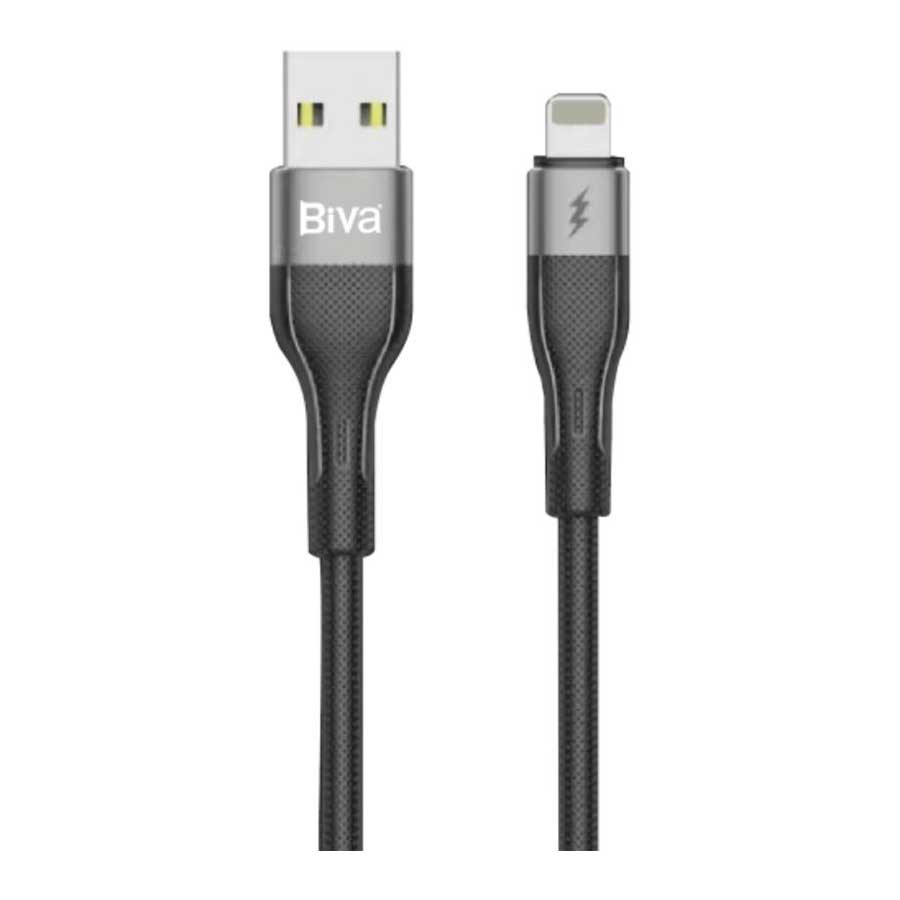 قیمت و خرید کابل تبدیل 1.2 متری USB به لایتنینگ بیوا مدل C-21L | یاس ارتباط