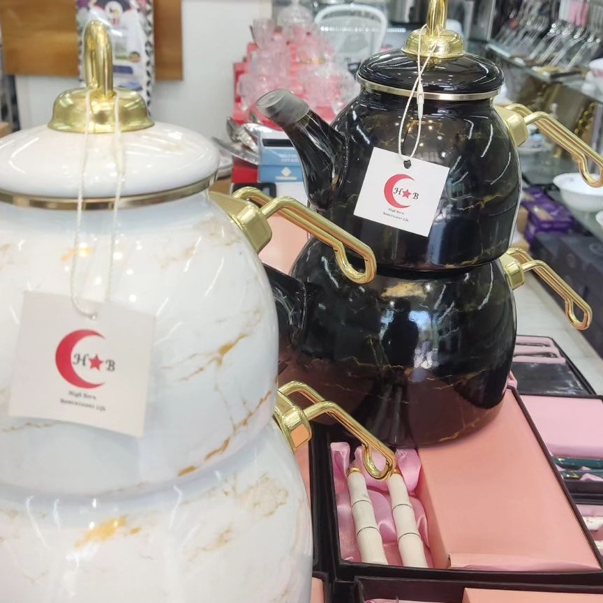 کتری قوری های لعابی ترکیه