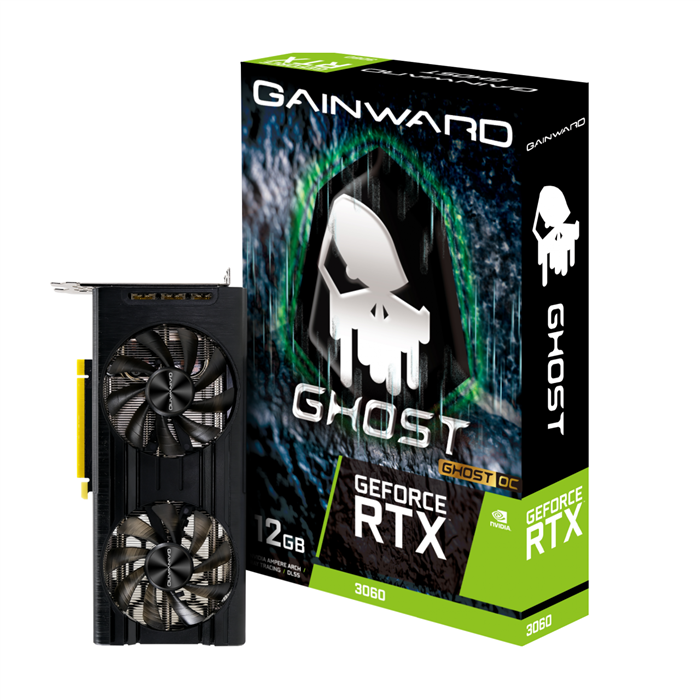 کارت گرافیک گینوارد GeForce RTX3060 Ghost 12GB