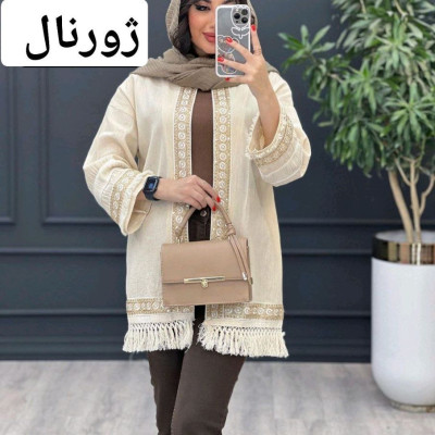 مانتو اسپرت زنانه لنین خرجکارپولک دوزی.
