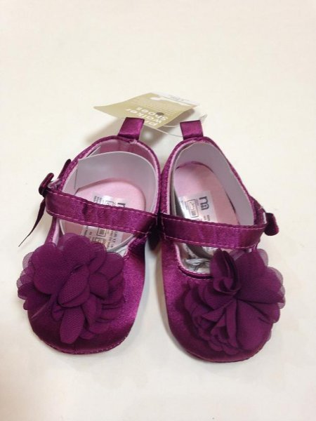 پاپوش دخترانه بنفش Mothercare