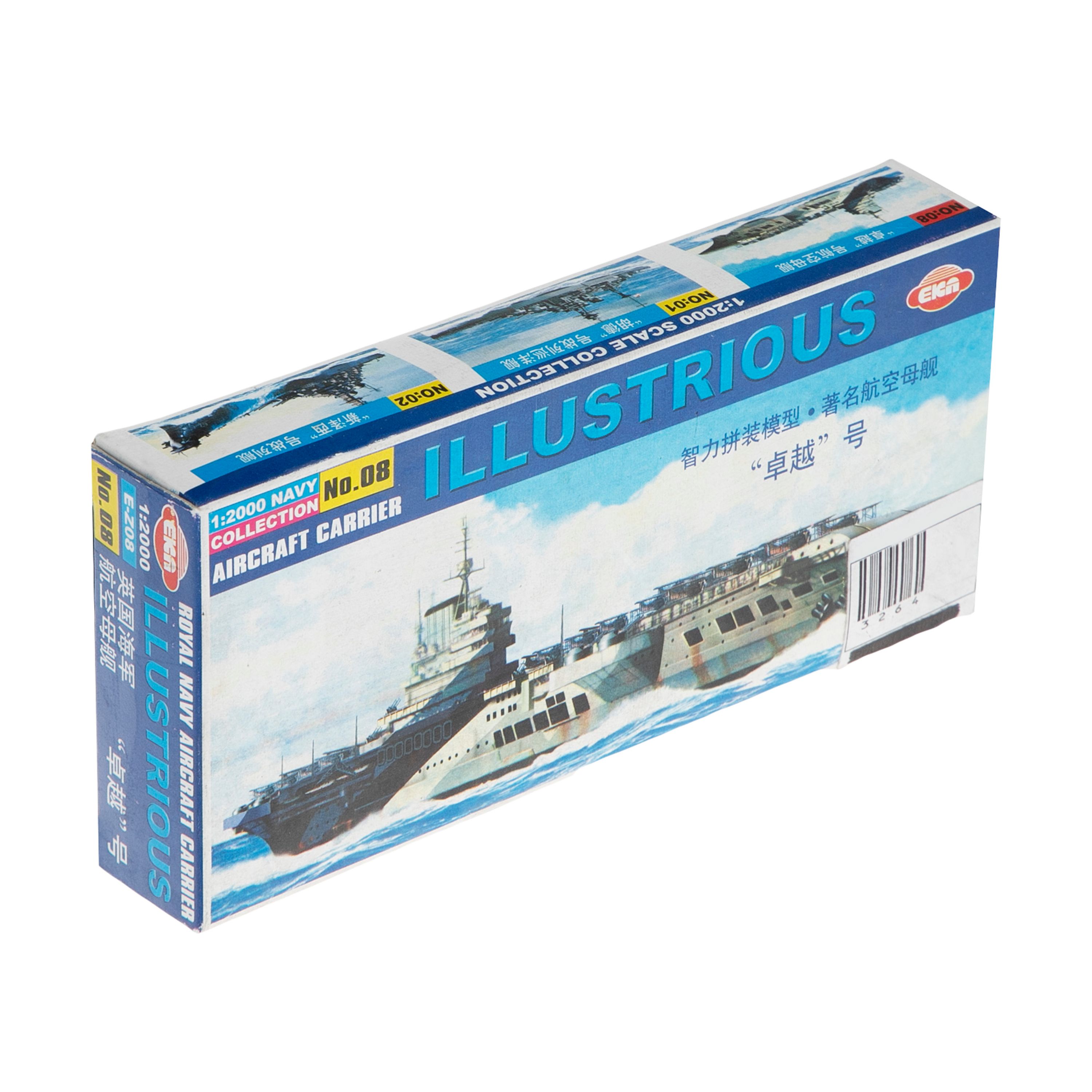 ساختنی ماکت ناو هواپیمابر ILLUSTRIOUS کد 3264