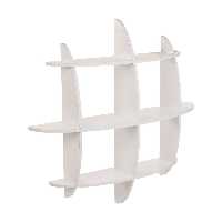 کتابخانه دیواری مندا مدل تیارا کد111