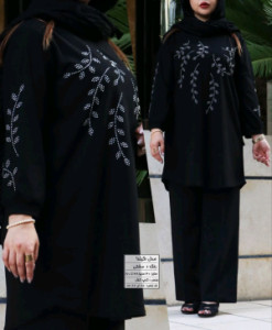 مانتو مجلسی کرپ مدل گیلدا